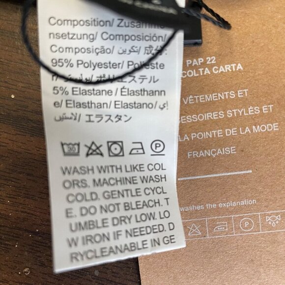 Shein Womens Blouse Short Crochet Sleeve Size Medium Light Green New - Picture 11 of 12